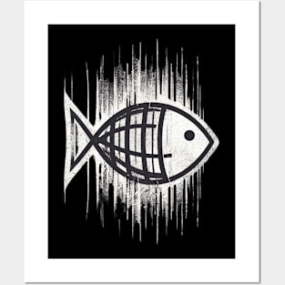 Cool Fish Design Posters and Art